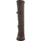 Easy Street Women's Kelsa Plus Wide Calf Brown Size 6.5 M