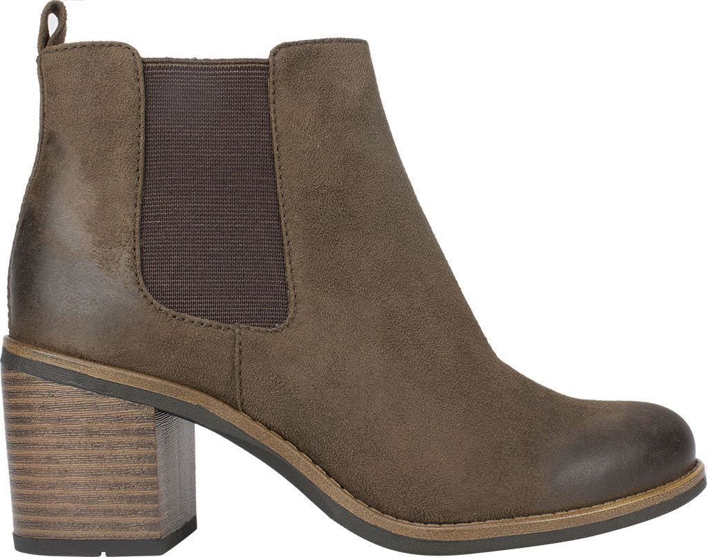 White Mountain Women's Destiny Ankle Bootie Brown Size 5.5 M