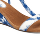 Style & Co Mulan Wedge Sandals Women's Shoes Blue Size 8.5M