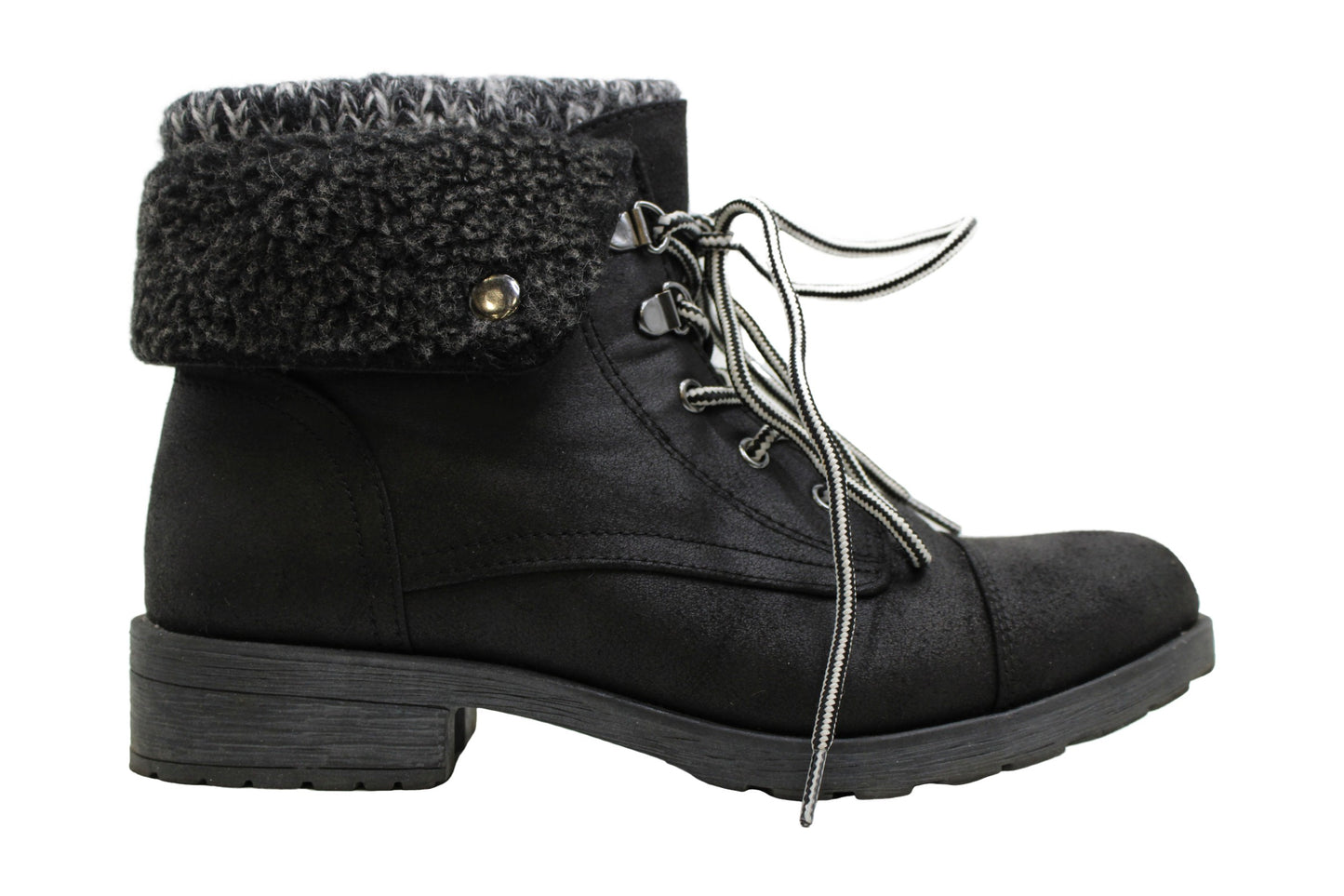 White Mountain Womens Sandro Leather Closed Toe Ankle Fashion Boots Gray Size 5.5 M
