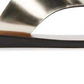 Kenneth Cole New York Women's Palm Sandal, Light Gold, 8.5 M