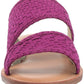 Carlos by Carlos Santana Women's Holly Slide Sandal, Fuchsia, 8.5 M