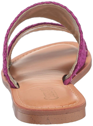 Carlos by Carlos Santana Women's Holly Slide Sandal, Fuchsia, 8.5 M
