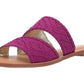 Carlos by Carlos Santana Women's Holly Slide Sandal, Fuchsia, 8.5 M