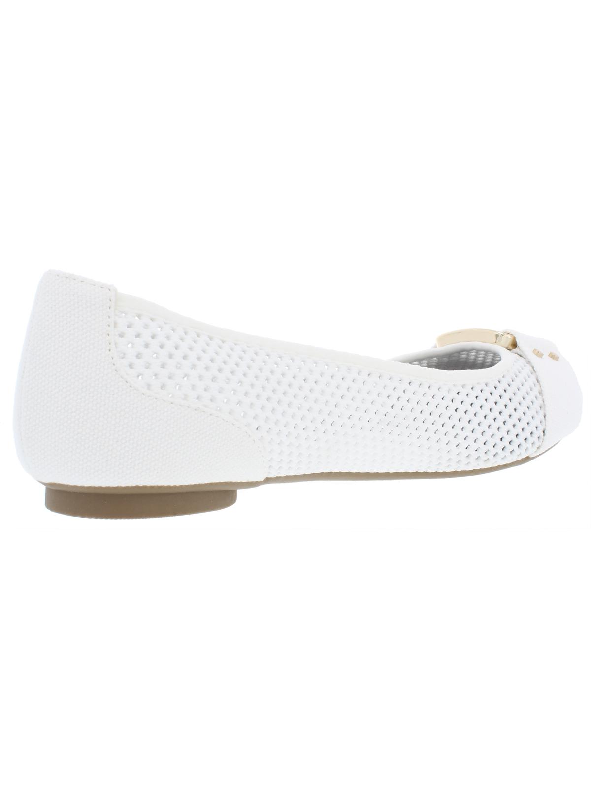 Dr. Scholl's Women's Frankie Mesh Flat White Size 7 M