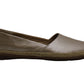 Lucca Lane Women's Naomi Leather Closed Toe Casual Slide Sandals Gold Size 9 M
