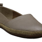 Lucca Lane Women's Naomi Leather Closed Toe Casual Slide Sandals Gold Size 9 M