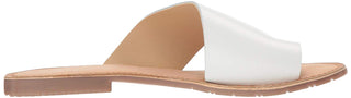 Chinese Laundry Women's Gemmy Slide Sandal, White Leather, 8 M