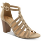 Xoxo Women's Basset Strappy Sandal  Shoes Brown Size 7.5