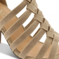 Xoxo Women's Basset Strappy Sandal  Shoes Brown Size 7.5