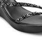 Callisto Women's Shana Slip on Strappy Platform Black Size 9 M