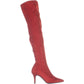 INC International Concepts Womens BRIELLAF Fabric Pointed, Red Lava, Size 6.5