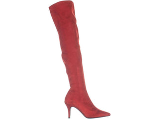 INC International Concepts Womens BRIELLAF Fabric Pointed, Red Lava, Size 6.5