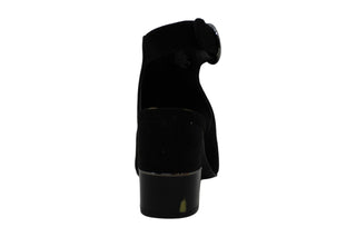 Alfani Womens Floriss Suede Peep Toe Casual Ankle Strap Sandals Black Size 9.5