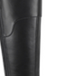 G by Guess Women's Haydin Leather Round Toe Knee High Fashion Boots -Black Size 8.5 M