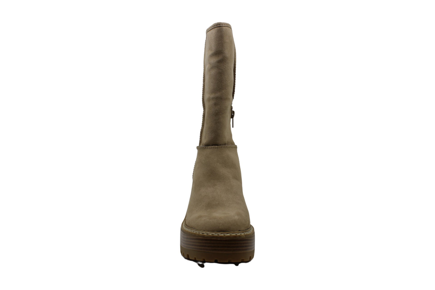 Madden Girl Women's Kaylla Faux Closed Toe Mid-Calf Fashion Boots Brown Size 8.5 M