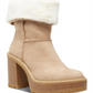 Madden Girl Women's Kaylla Faux Closed Toe Mid-Calf Fashion Boots Brown Size 8.5 M