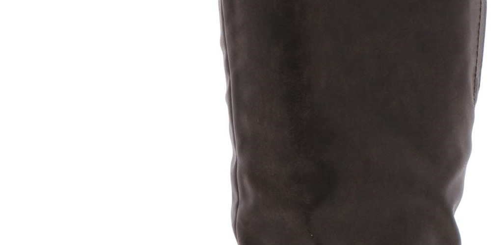 Cliffs by White Mountain Women's Fairfield Buckle Riding Boots Brown Size 8