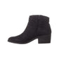 White Mountain Womens  Uptown Block Heel Ankle Boots Black Size 9