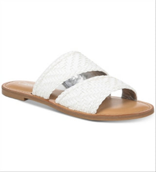 Carlos By Carlos Santana Women's Holly Microsuede Woven Flats White Size 7.5 M