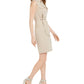 Calvin Klein Women's Moto Dress Brown Size 14