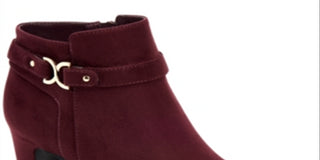 Charter Club Women's Pixxy Dress Booties Purple Size 6.5 M