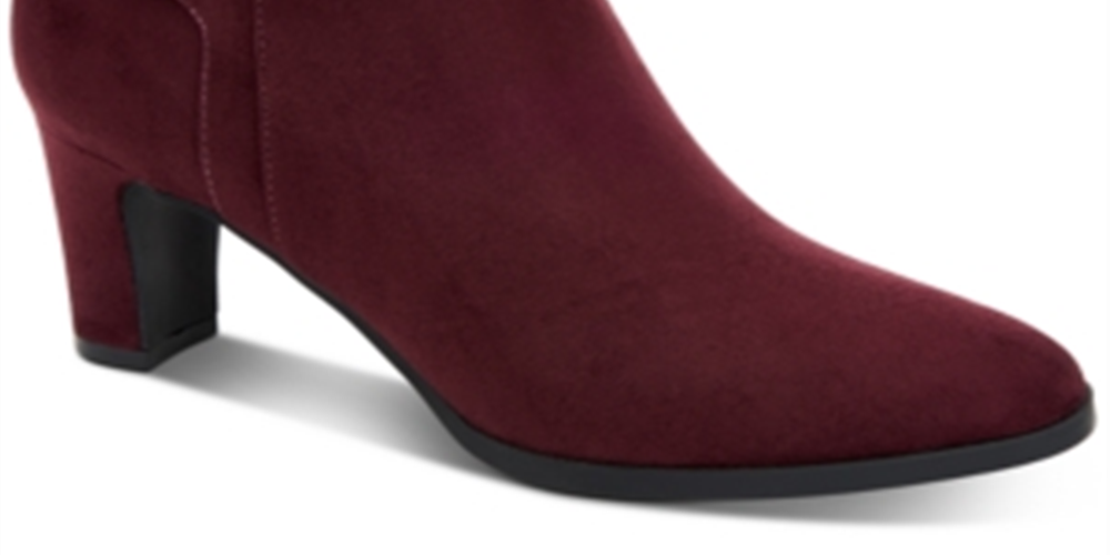 Charter Club Women's Pixxy Dress Booties Purple Size 6.5 M