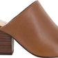 Bella Vita Women's Kathy Mule Sandals Brown Size 9.5 W