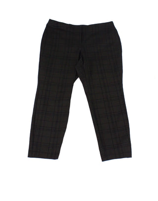 Alfani Women's Plus Hollywood Printed Skinny Pants Black Size 20W