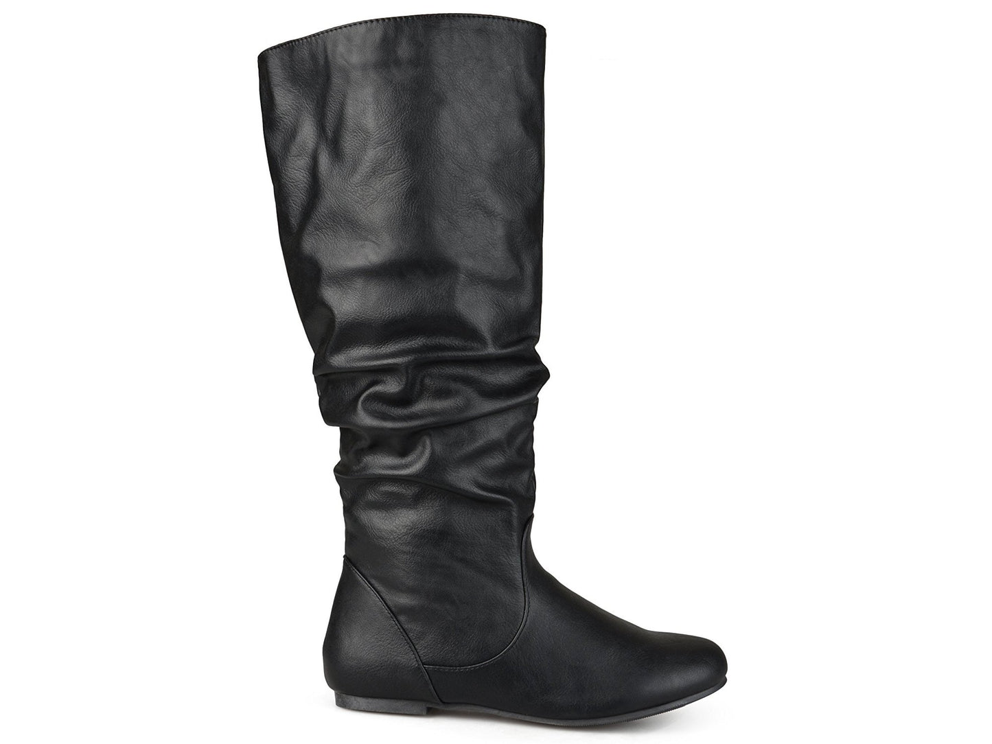 Journee Collection Women's Regular & Wide Calf Joey Riding Boot Black Size 9.0