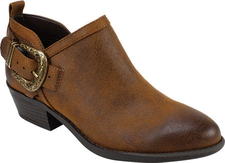 White Mountain Women's Davenport Fabric Pointed Toe Ankle Fashion Boots Brown Size 6 M