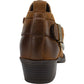 White Mountain Women's Davenport Fabric Pointed Toe Ankle Fashion Boots Brown Size 6 M