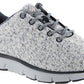 Apex Women's Natural Wool Knit Casual Shoe Grey Size 6.5W