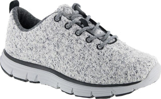 Apex Women's Natural Wool Knit Casual Shoe Grey Size 6.5W