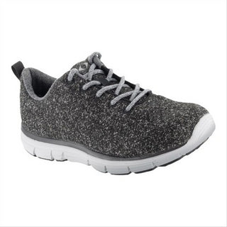 Apex Women's Natural Wool Knit Casual Shoe Grey Size 6.5W