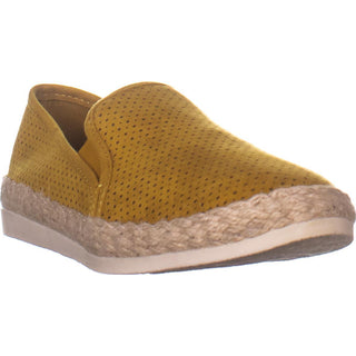 ESPRIT Women's Erin Slip on Flat Espadrilles Yellow Size 6 M