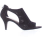 Style & Co Women's Helaine Perforated Sandals Shoes Black Size 7 M