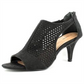 Style & Co Women's Helaine Perforated Sandals Shoes Black Size 7 M