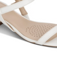 Kenneth Cole Women's Maisie Leather Sandal White Size 5.5 M