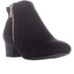 Charter Club Womens Boniee Faux Suede Zipper Booties Black Size 6 M