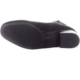 Charter Club Womens Boniee Faux Suede Zipper Booties Black Size 6 M