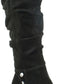 White Mountain Women's Averie Tall Boots Black Size 9M