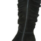 White Mountain Women's Averie Tall Boots Black Size 9M