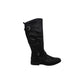 Baretraps Women's Shoes Alysha Leather Closed Toe Knee High Fashion Boots Black Size 5 M