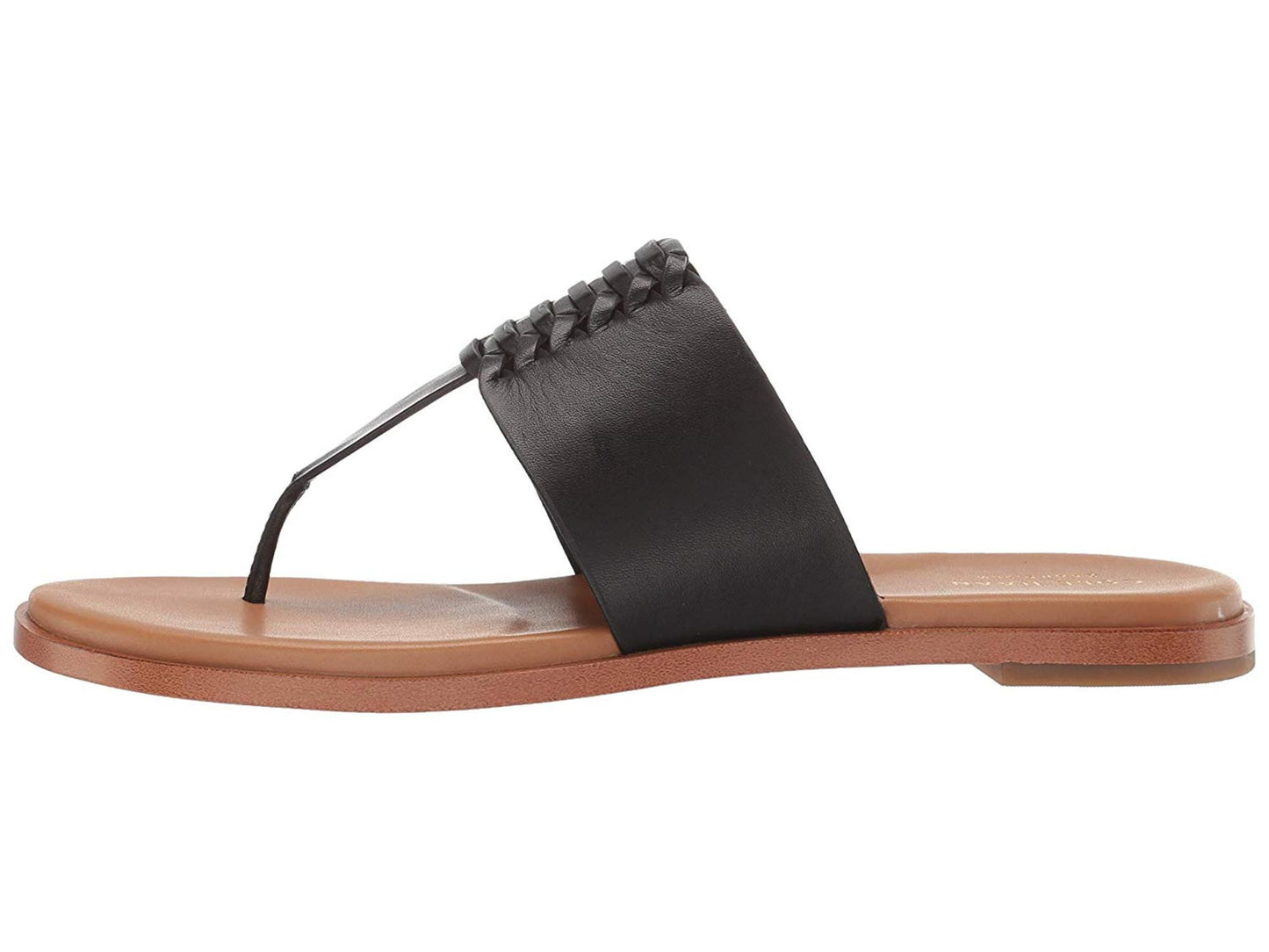 Cole Haan Women's Felix Grand Thong Sandal Black Size 6.5 B