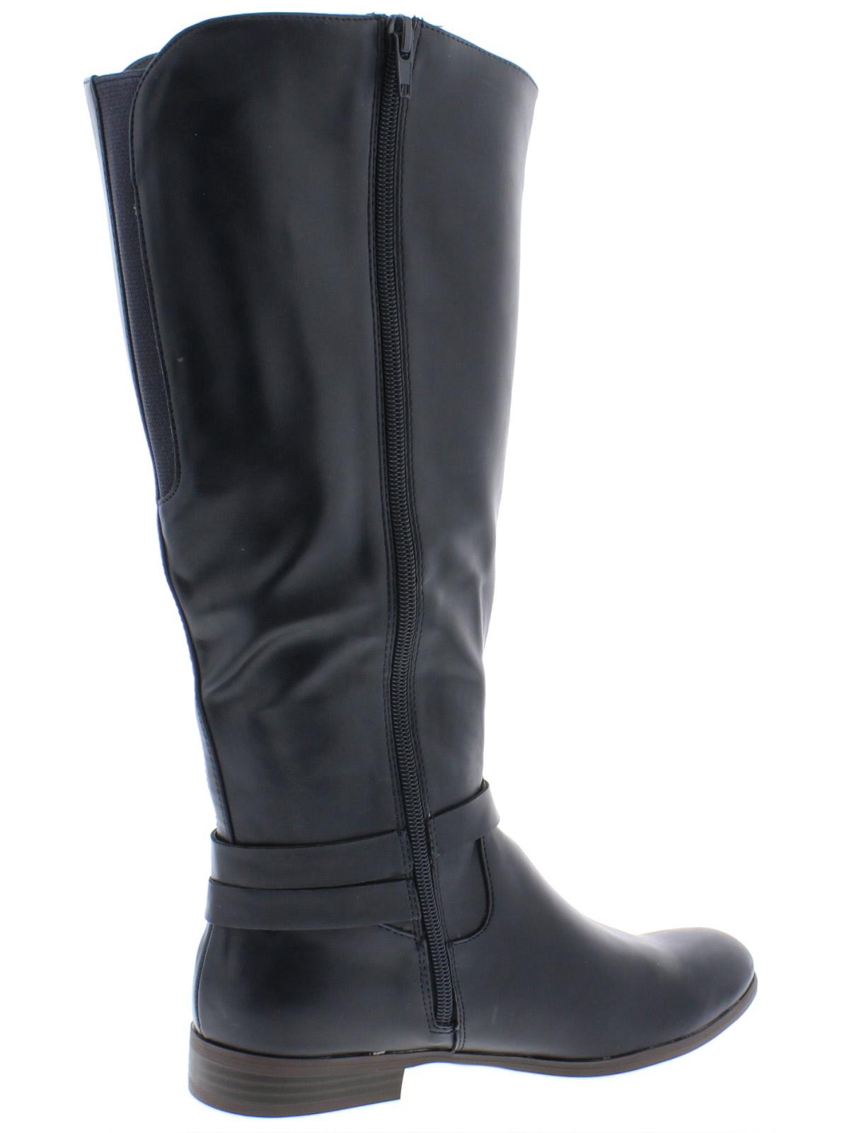 Style & Co Women's Kindell Closed Toe Mid Calf Fashion Boots Navy Blue Size 7.5 M-WC
