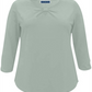 Karen Scott Women's Keyhole Front T-Shirt Green Size XX-Large