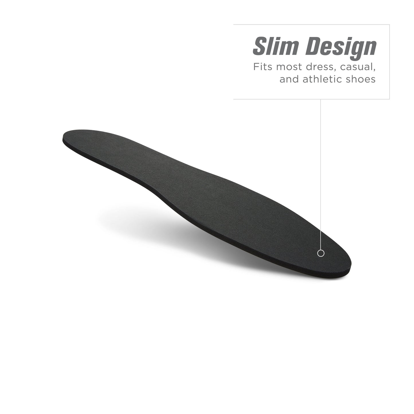 Sofcomfort Men's Odor Attacking Insole Black One Size