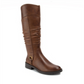 Baretraps Women's Shoes Chaya Leather Closed Toe Knee Brush Brown Size 9.5