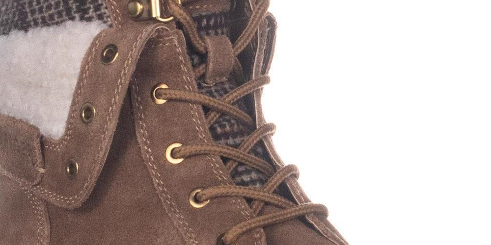 Tommy Hilfiger Women's Dyan Winter Boots Suede Ankle Brown Size 8.5 M